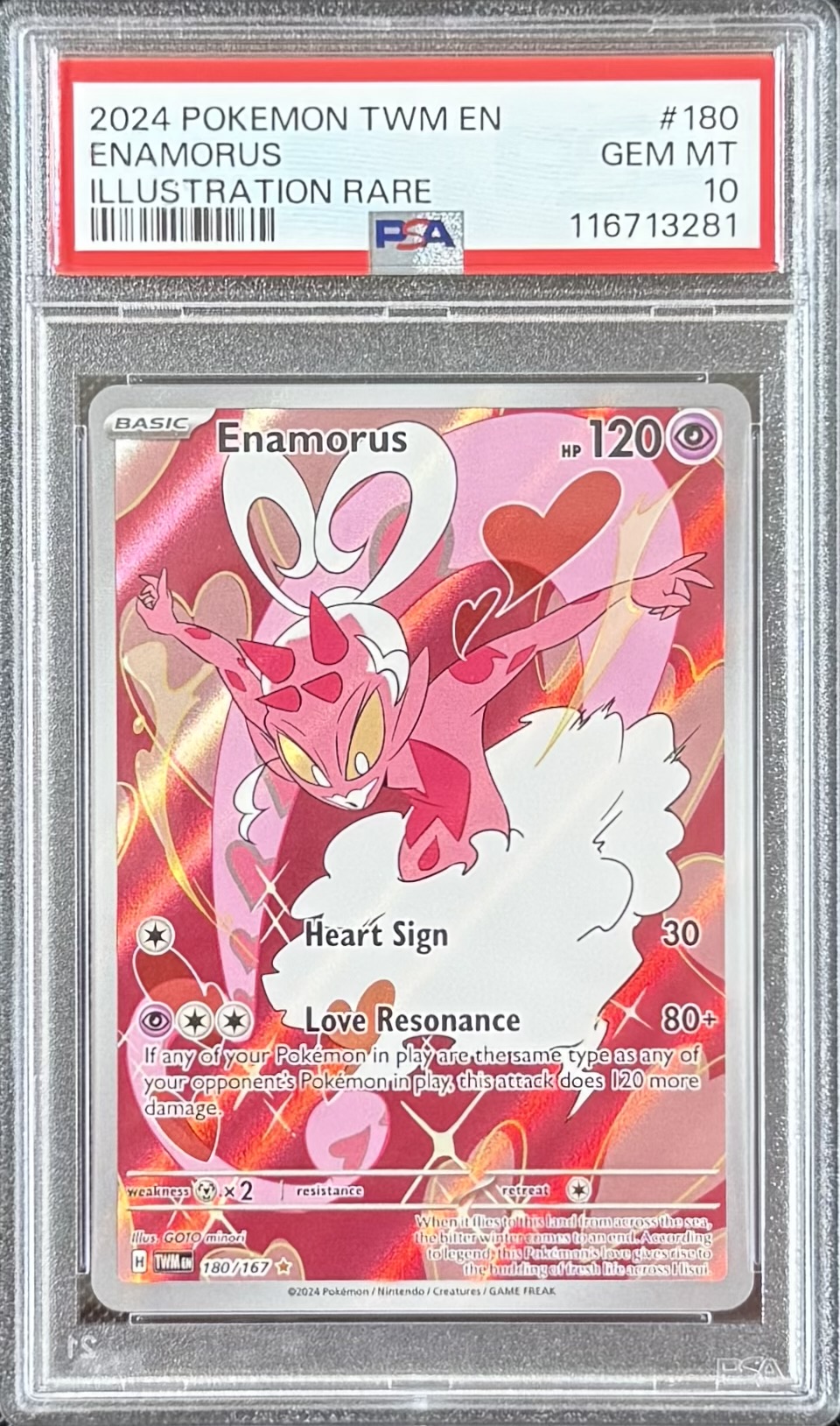 Enamorus 180/167 PSA 10 - Billede 1