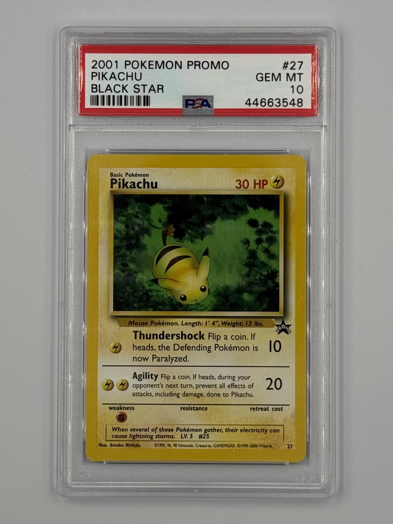 Pikachu WP27 PSA 10 - Billede 1