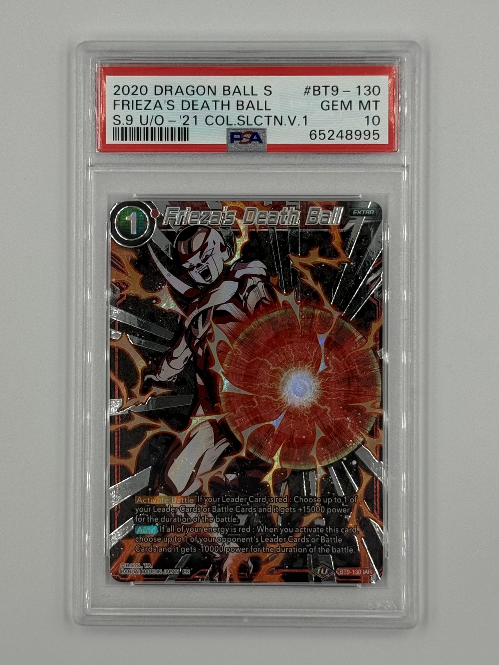 Frieza's Death Ball BT9-130 PSA 10 - Billede 1