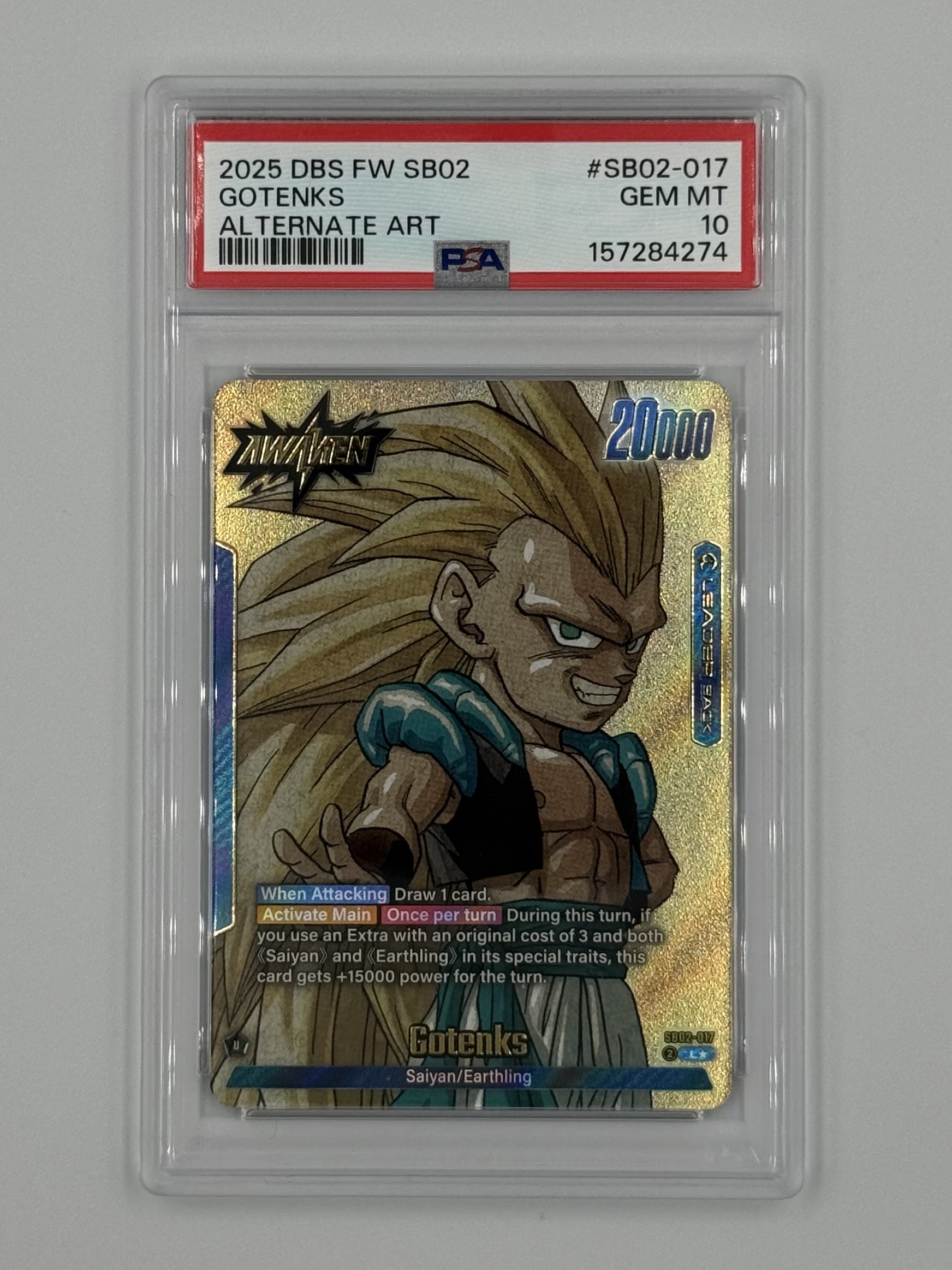 Gotenks SB02-017 PSA 10 - Billede 1